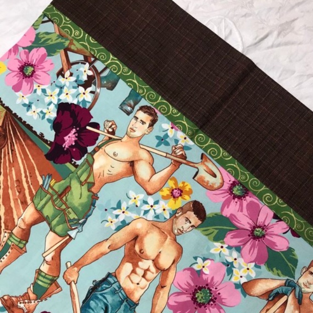 “Hunks” standard size pillowcase!